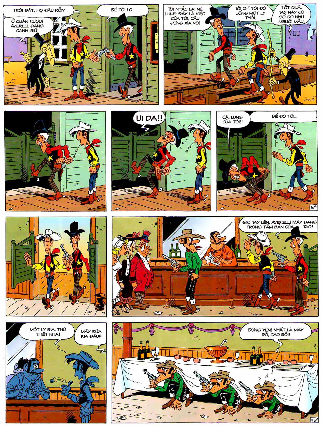 Tứ Quái Dalton Mừng Tiệc Cưới — page 30