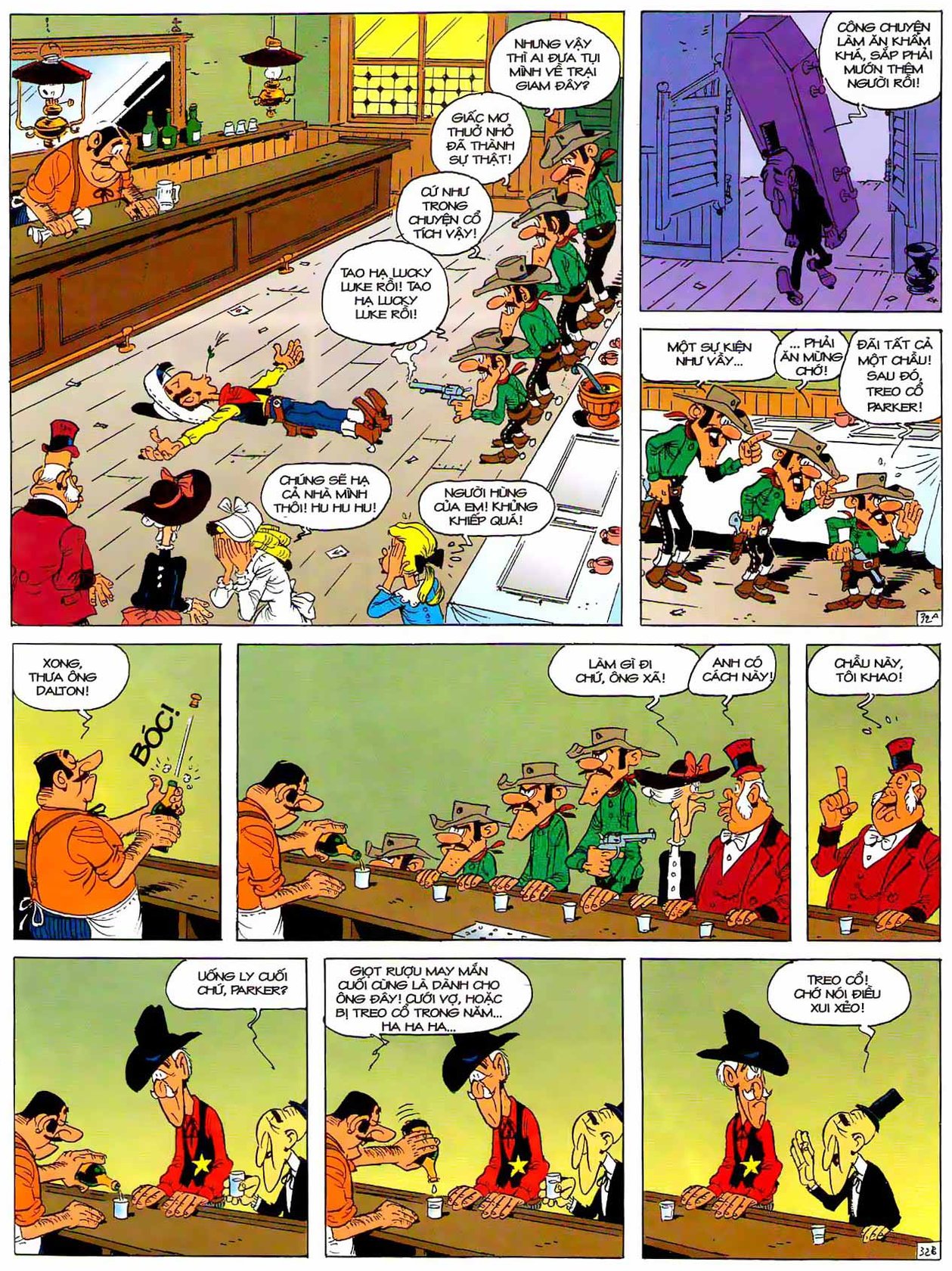 Tứ Quái Dalton Mừng Tiệc Cưới — page 32