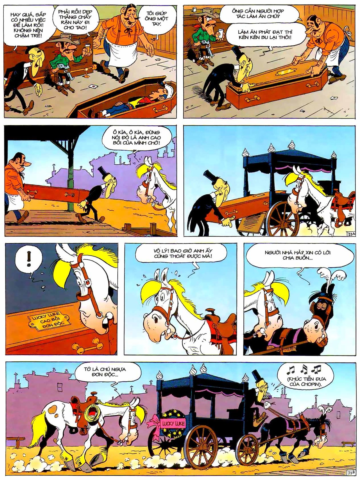 Tứ Quái Dalton Mừng Tiệc Cưới — page 33