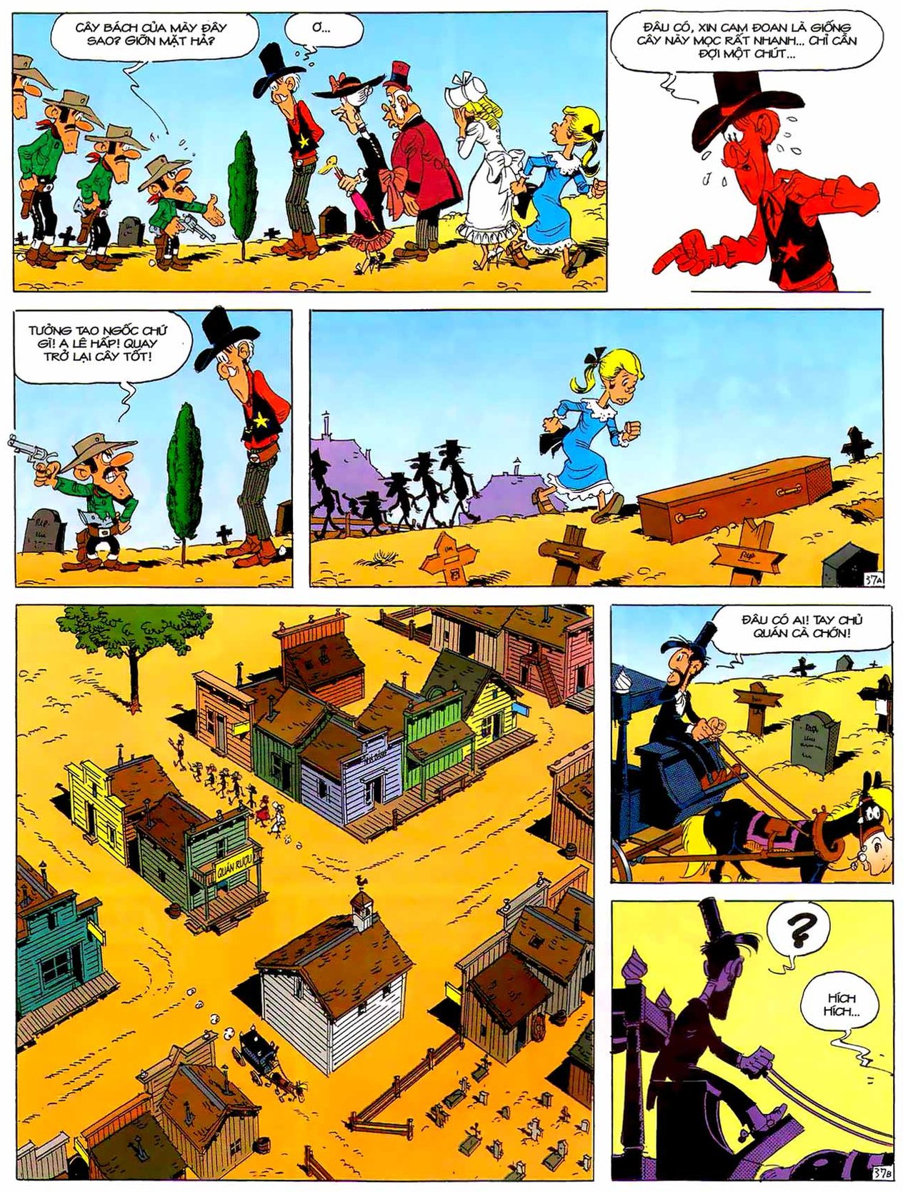 Tứ Quái Dalton Mừng Tiệc Cưới — page 37