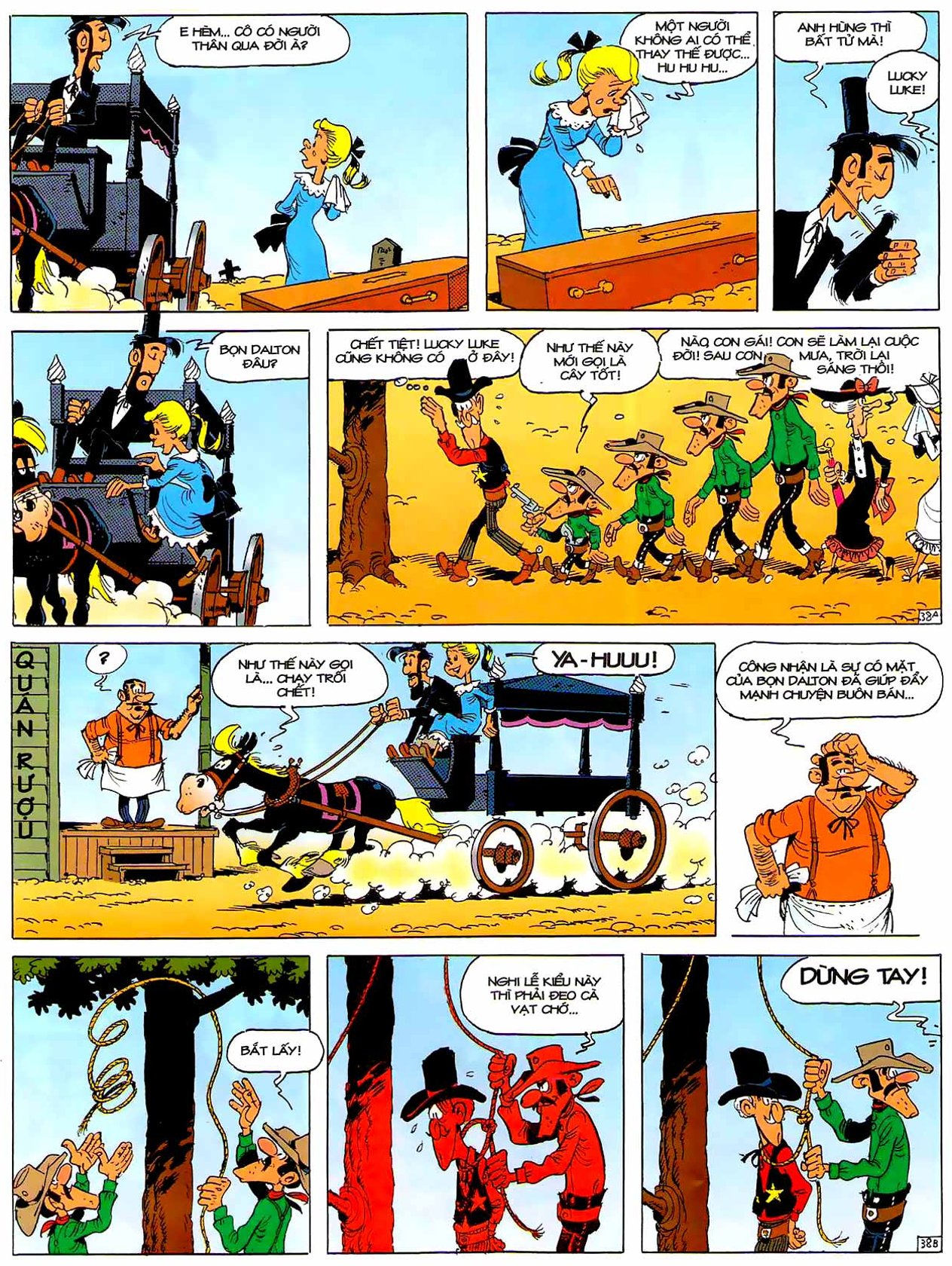 Tứ Quái Dalton Mừng Tiệc Cưới — page 38