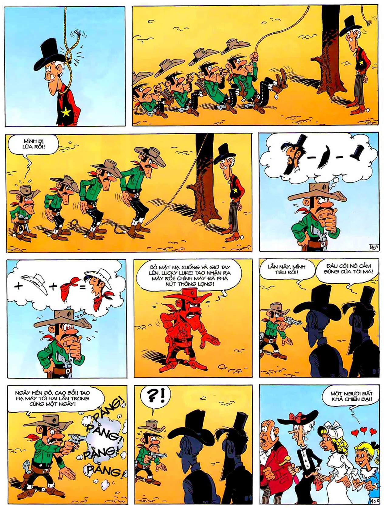 Tứ Quái Dalton Mừng Tiệc Cưới — page 40