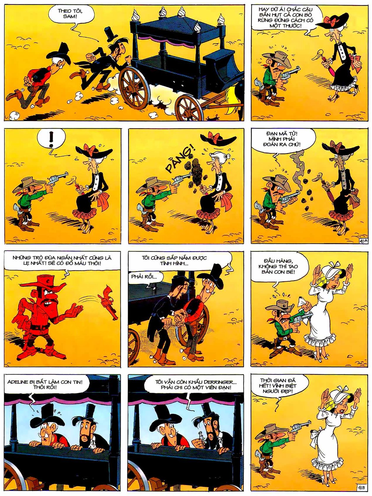Tứ Quái Dalton Mừng Tiệc Cưới — page 41
