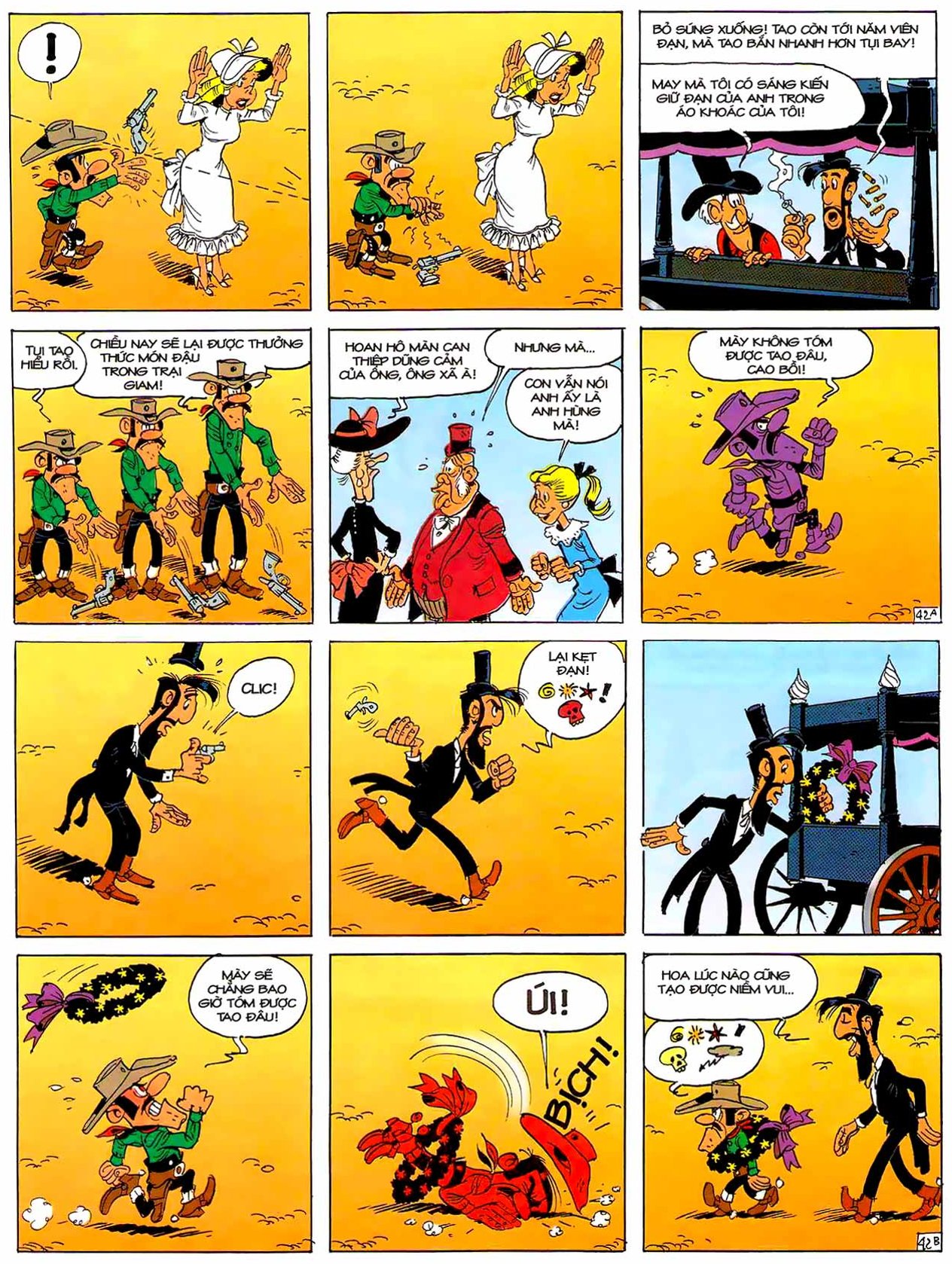 Tứ Quái Dalton Mừng Tiệc Cưới — page 42