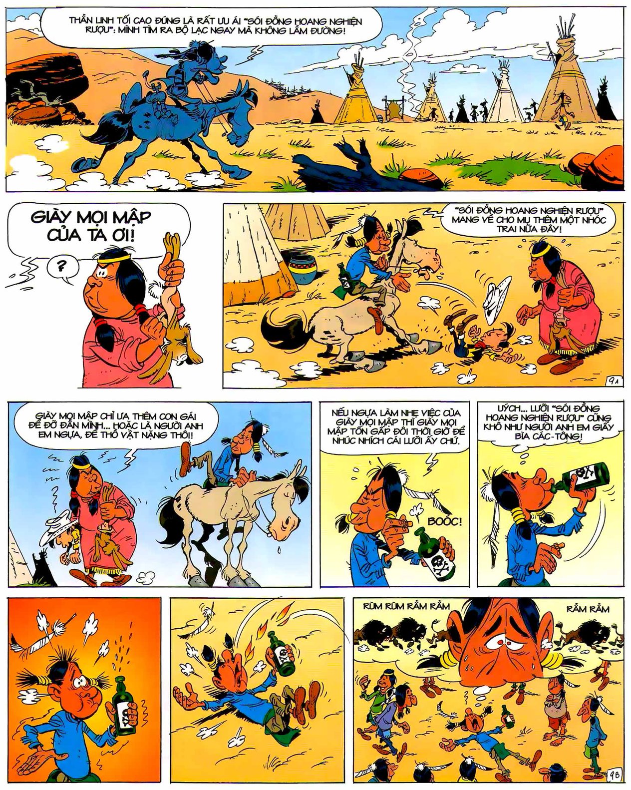Lucky Luke Thời Niên Thiếu — page 10