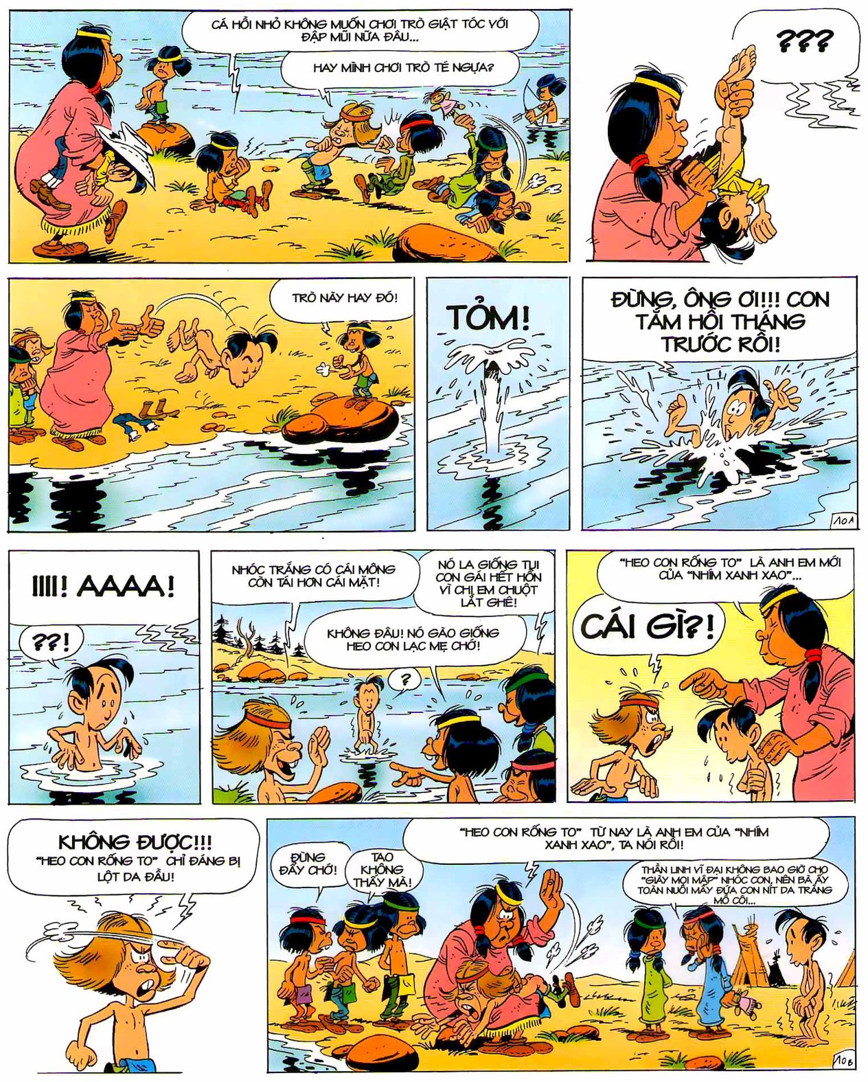 Lucky Luke Thời Niên Thiếu — page 11