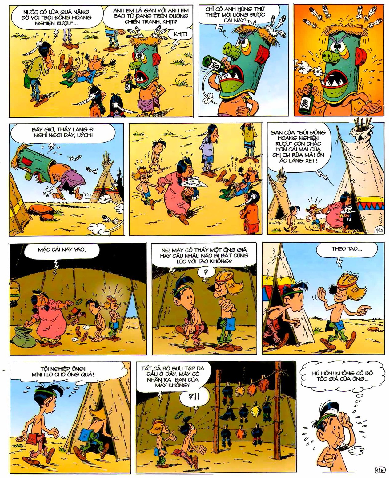 Lucky Luke Thời Niên Thiếu — page 12