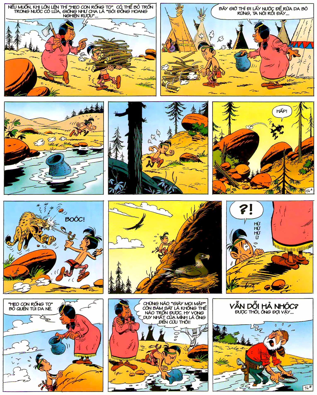 Lucky Luke Thời Niên Thiếu — page 15