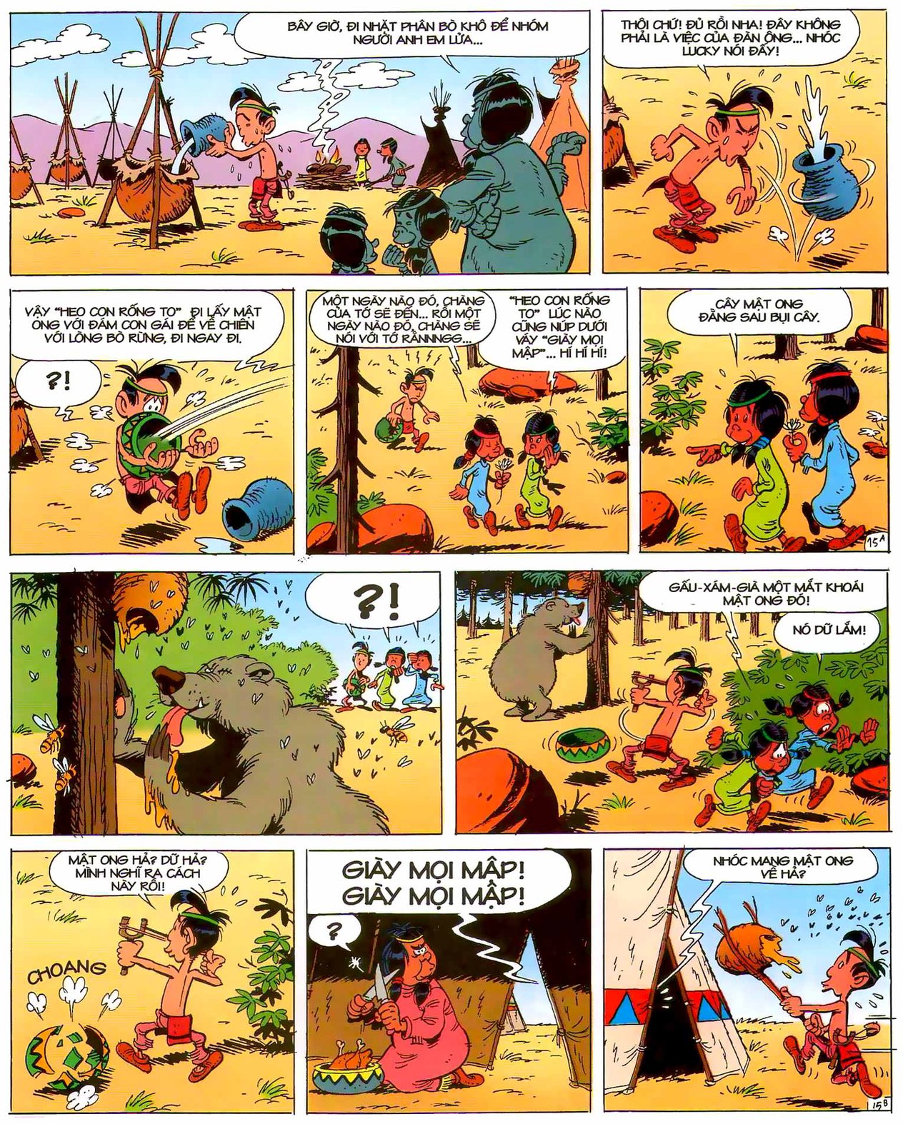 Lucky Luke Thời Niên Thiếu — page 16