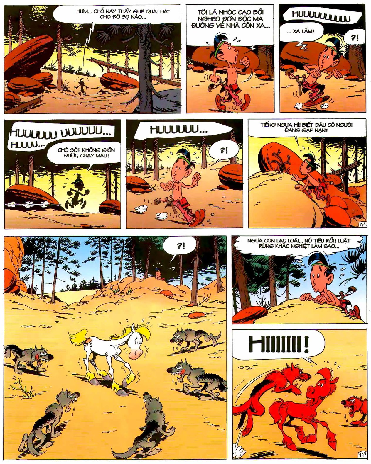 Lucky Luke Thời Niên Thiếu — page 18