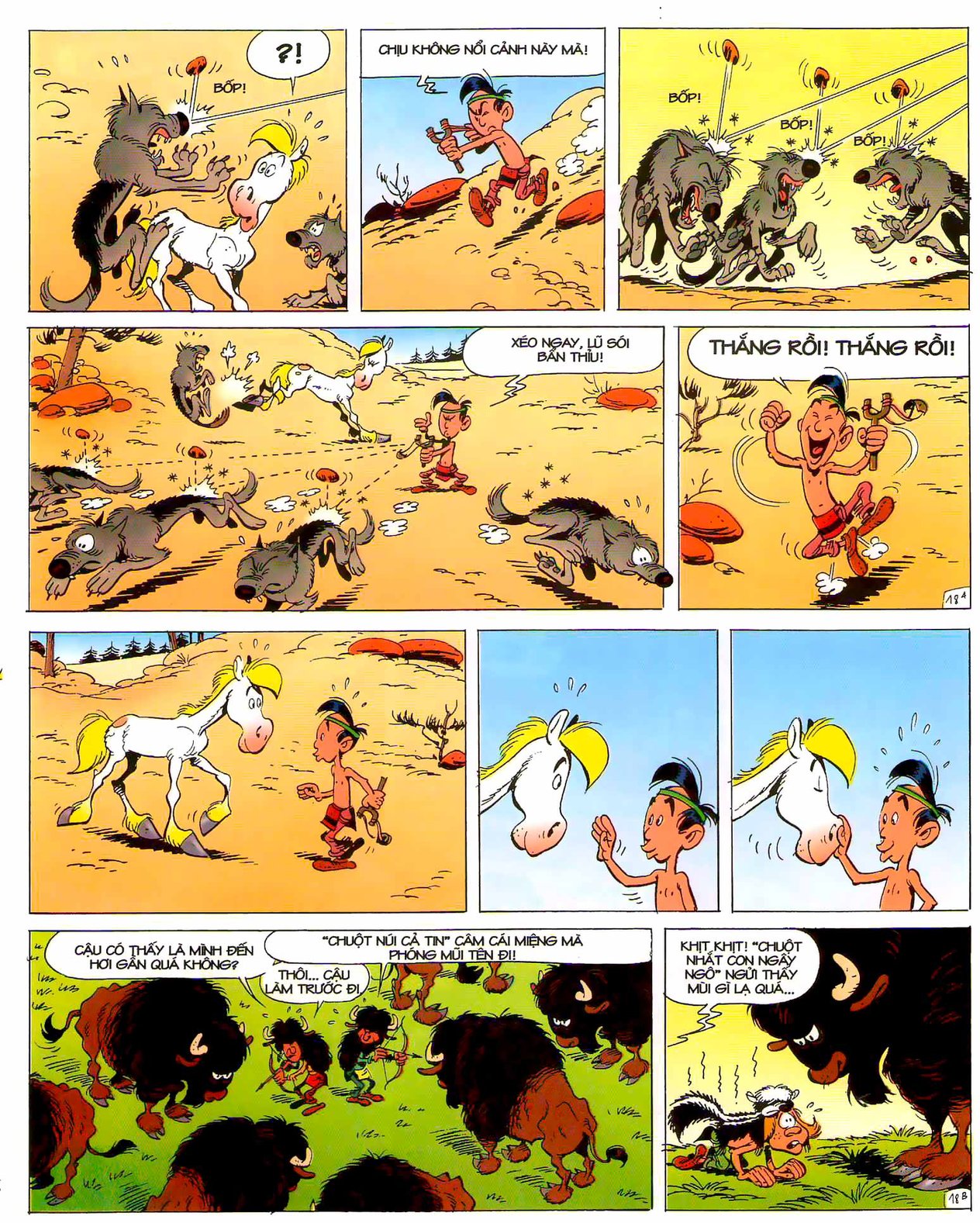 Lucky Luke Thời Niên Thiếu — page 19
