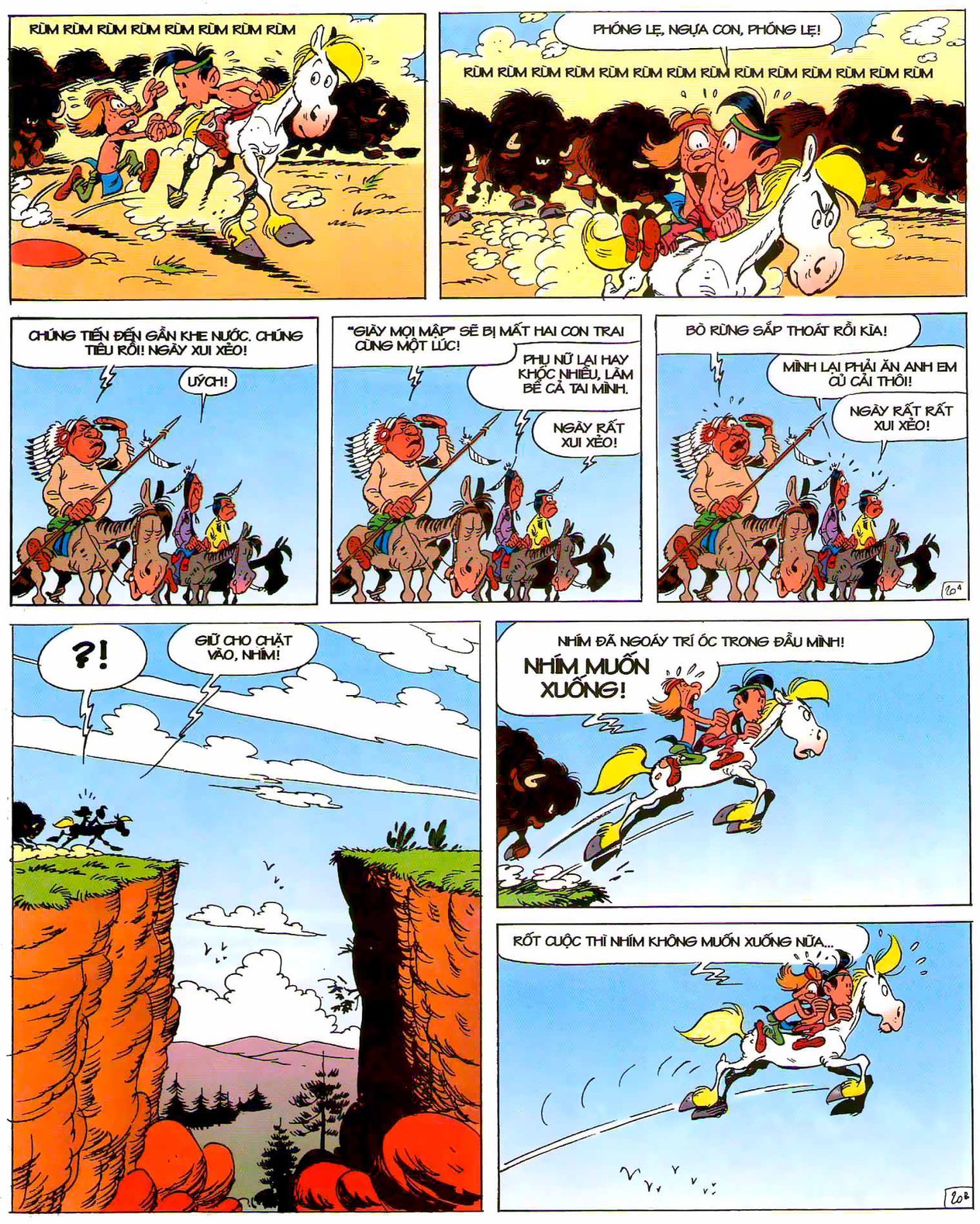 Lucky Luke Thời Niên Thiếu — page 21