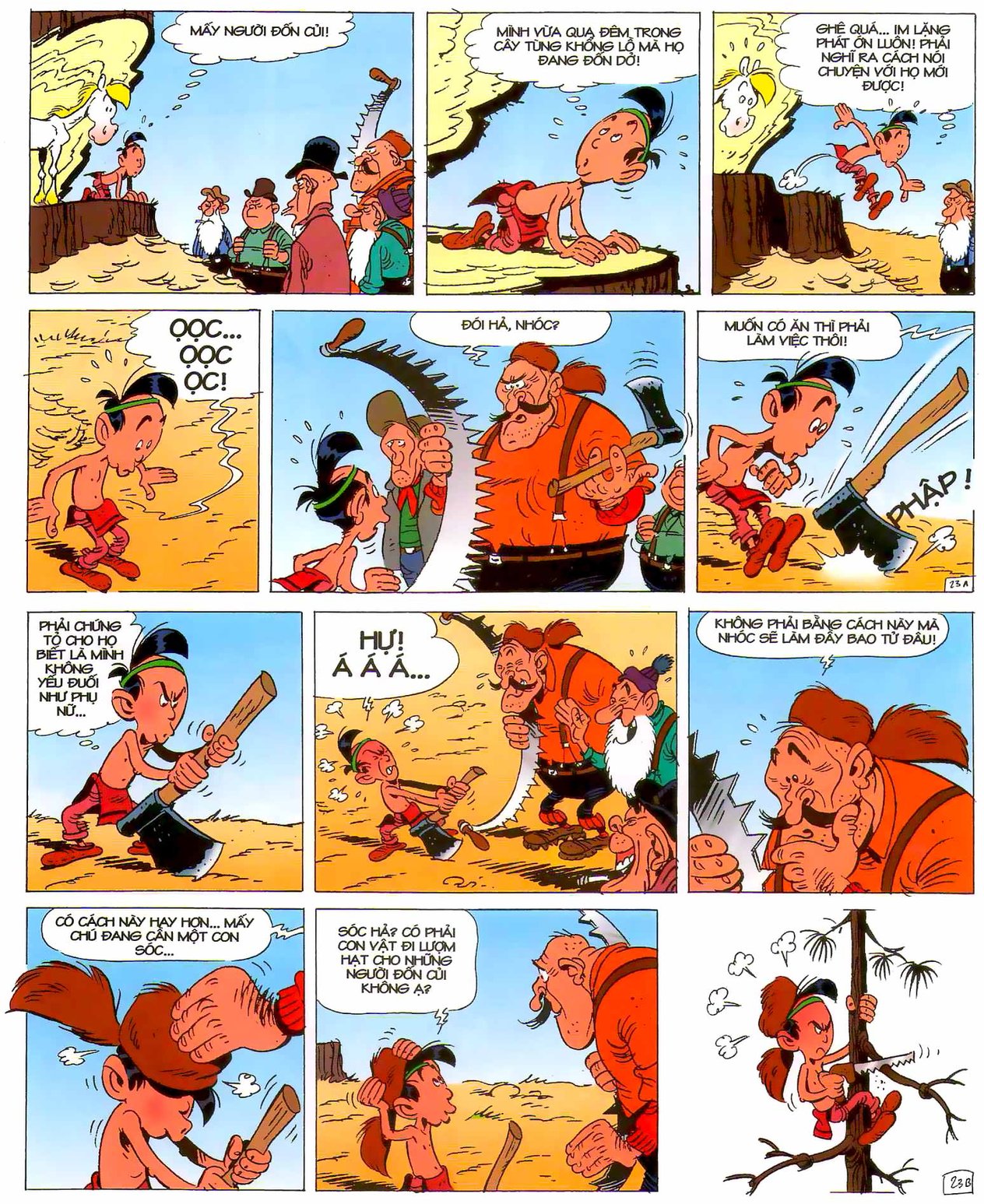 Lucky Luke Thời Niên Thiếu — page 24