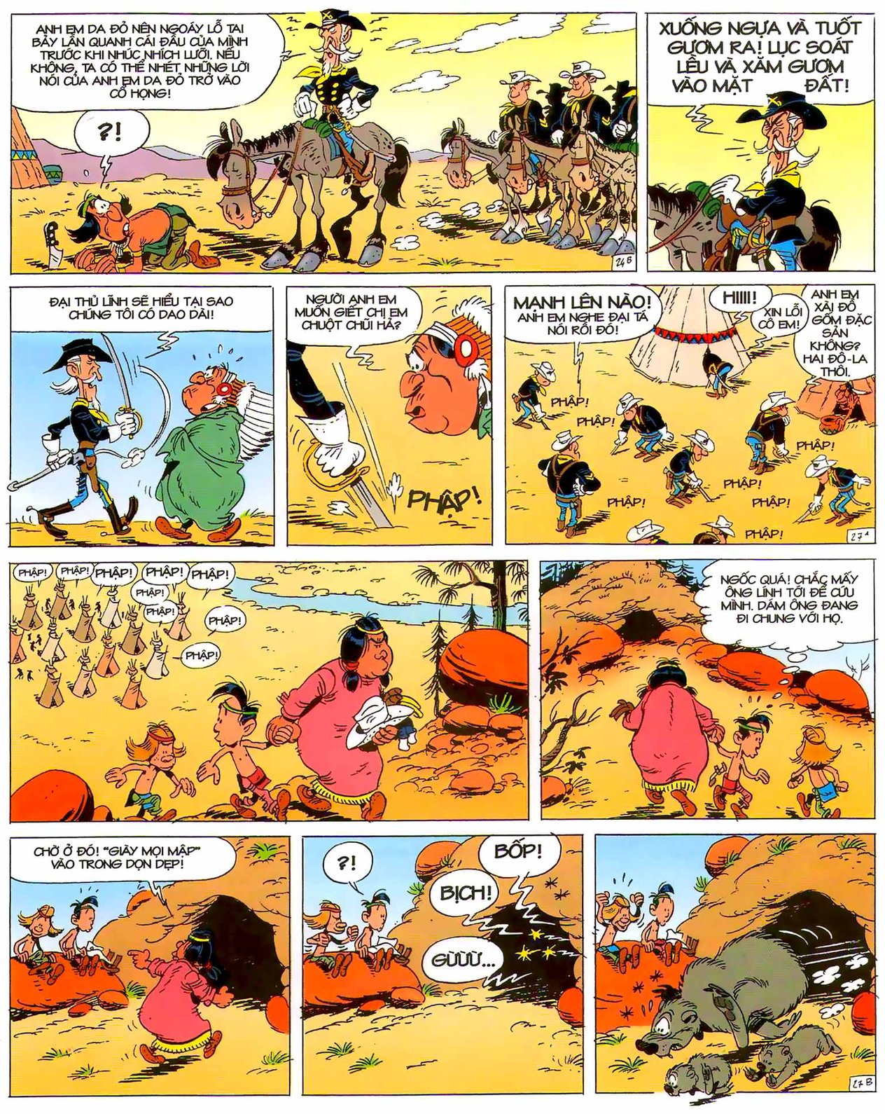 Lucky Luke Thời Niên Thiếu — page 28