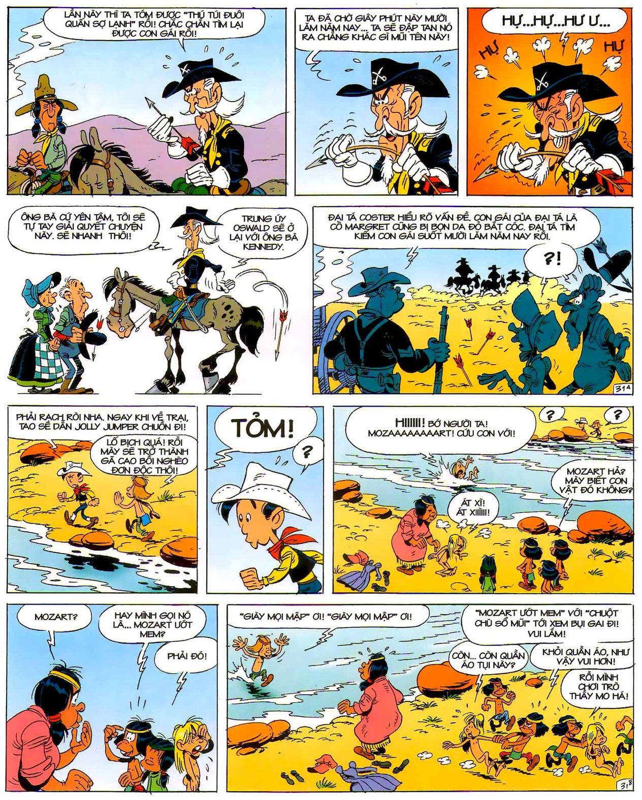 Lucky Luke Thời Niên Thiếu — page 32