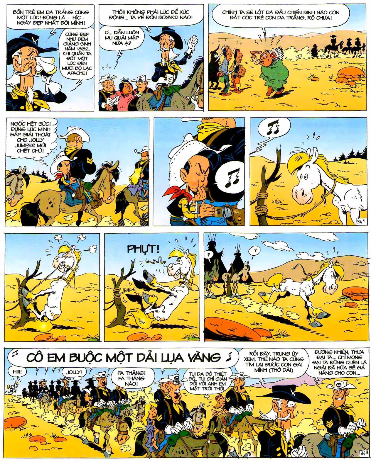 Lucky Luke Thời Niên Thiếu — page 35