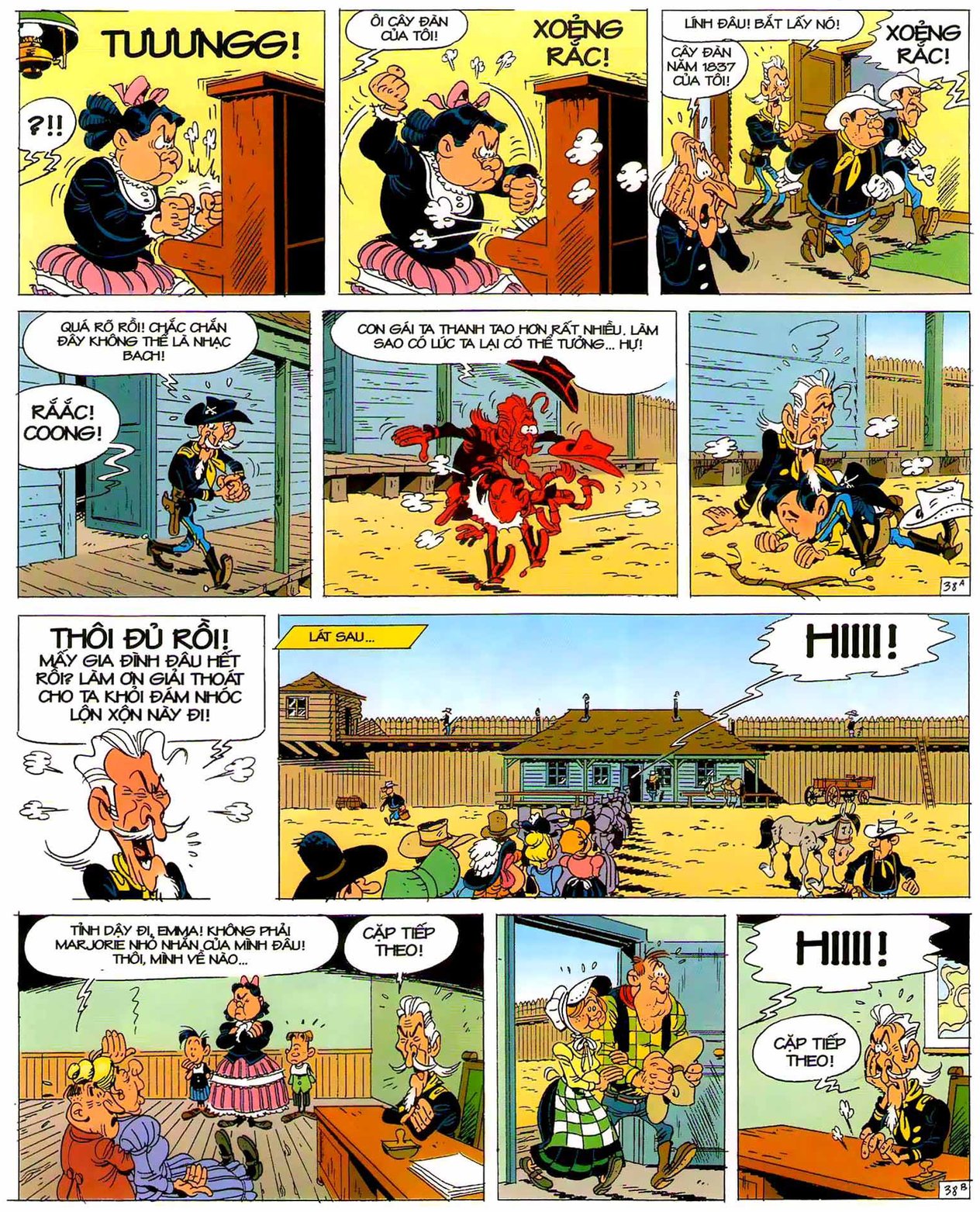 Lucky Luke Thời Niên Thiếu — page 39