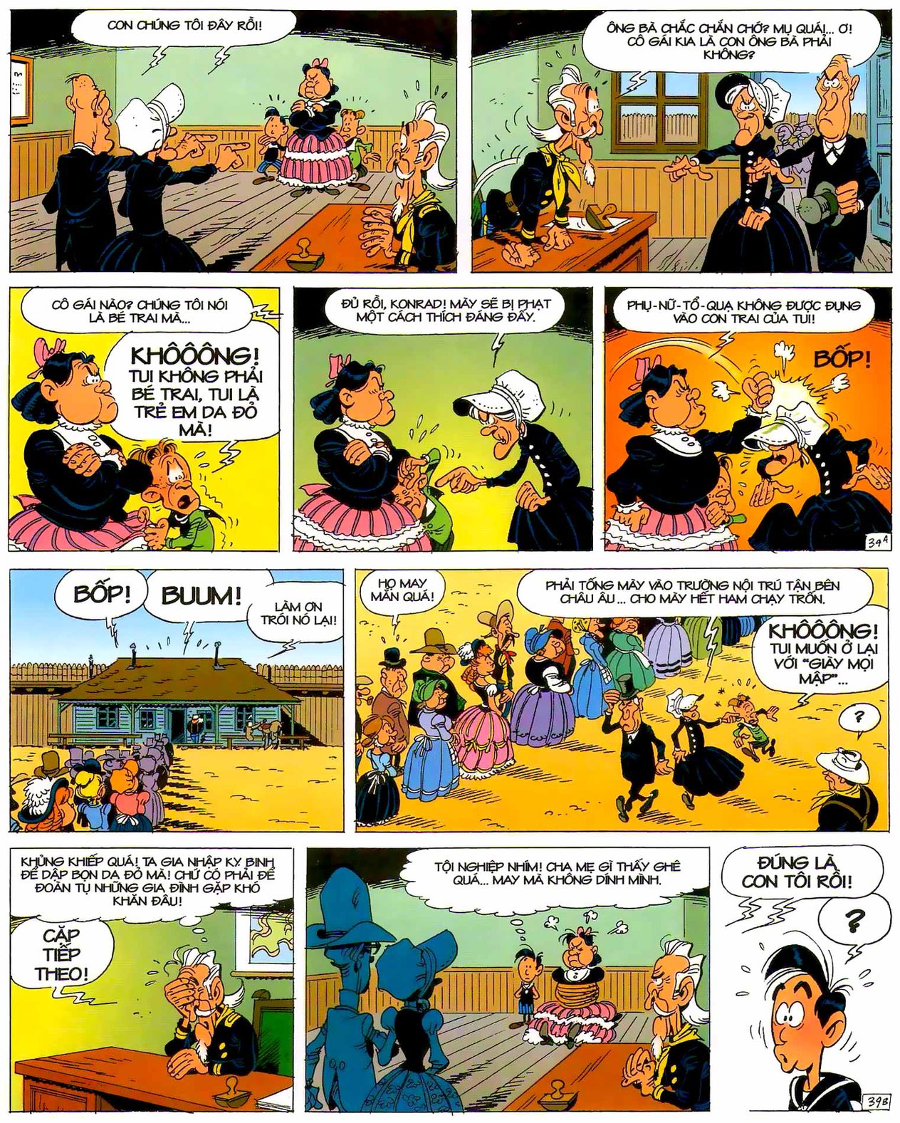 Lucky Luke Thời Niên Thiếu — page 40