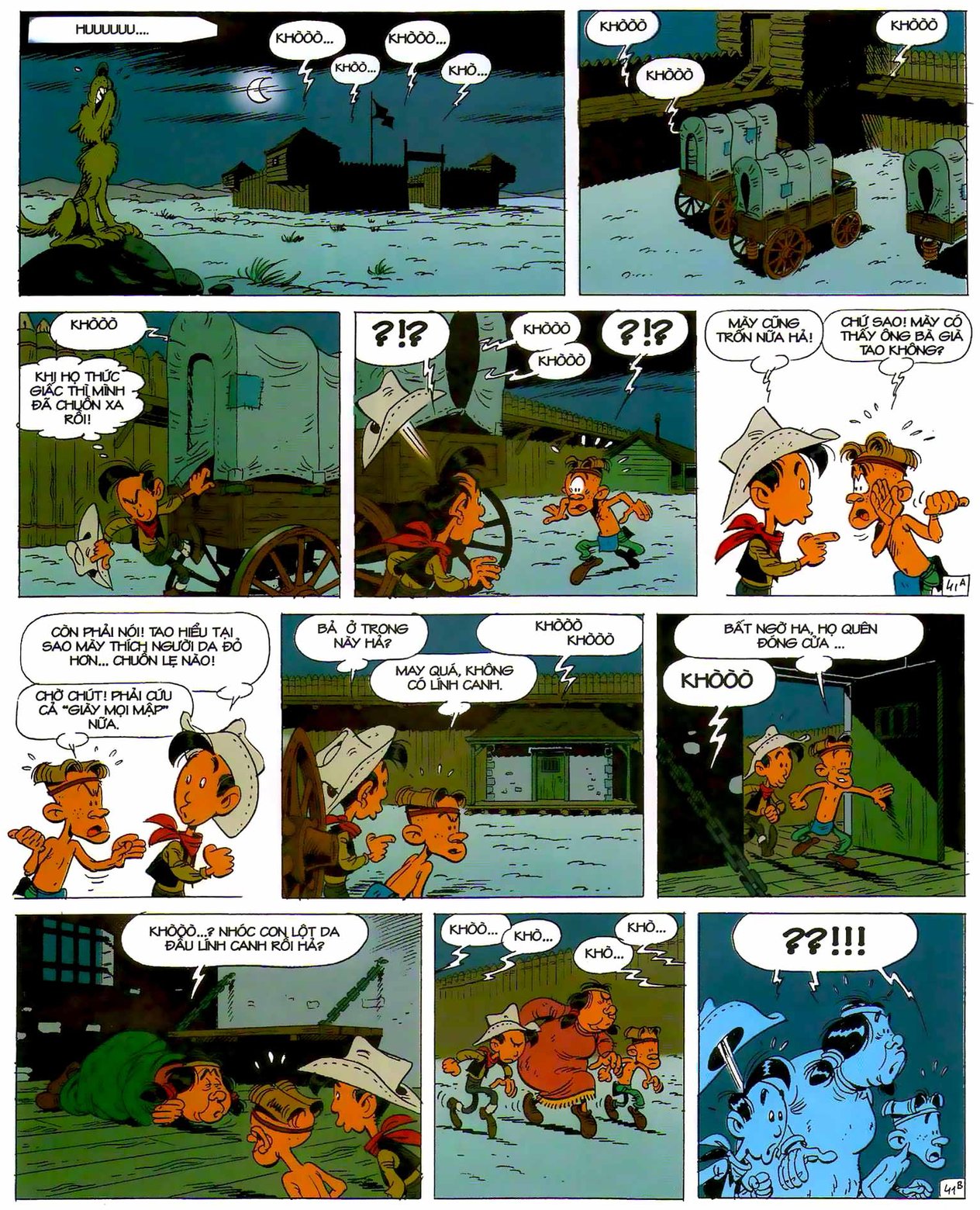 Lucky Luke Thời Niên Thiếu — page 42