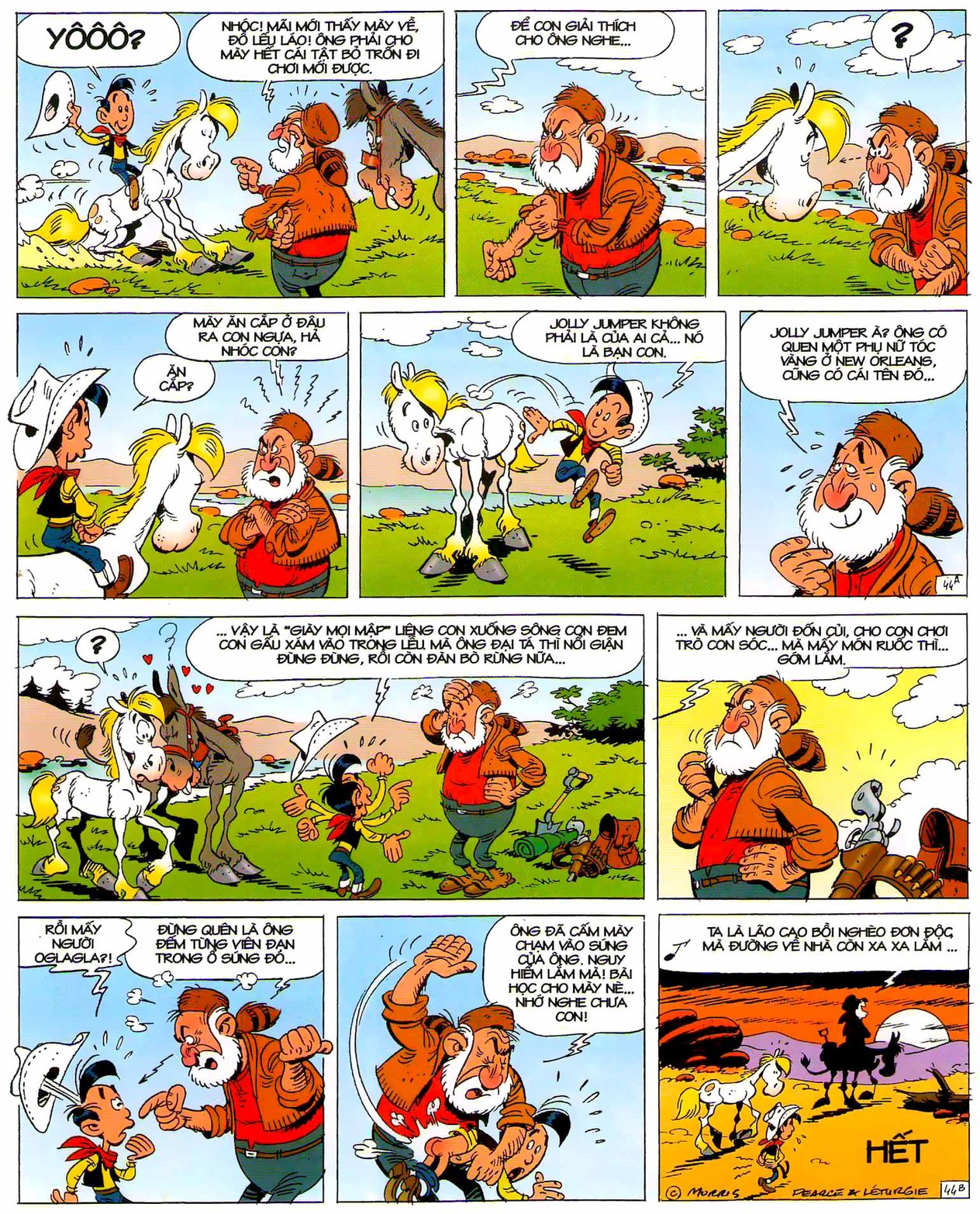 Lucky Luke Thời Niên Thiếu — page 45