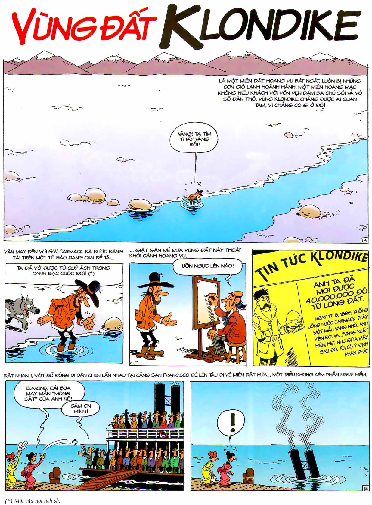 Vùng Đất Klondike — page 1