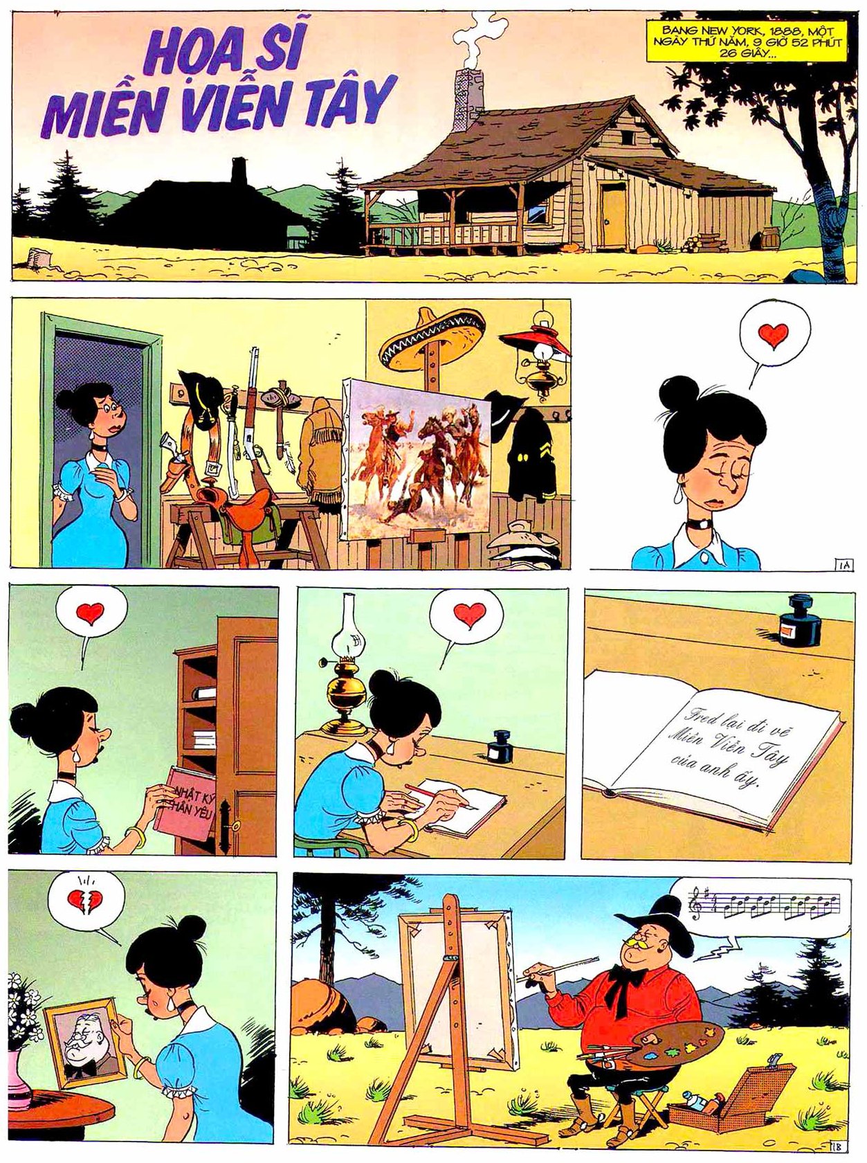 Họa Sĩ Miền Viễn Tây — page 1