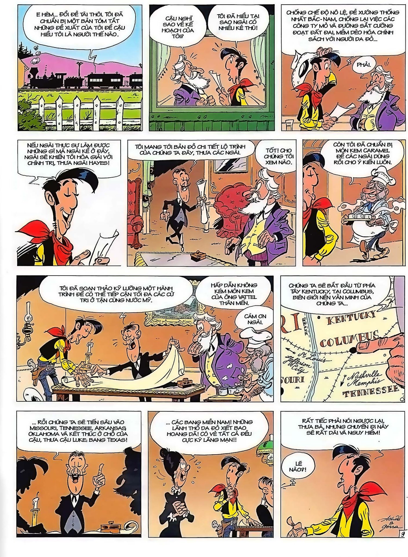 Yếu Nhân Từ Washington — page 10