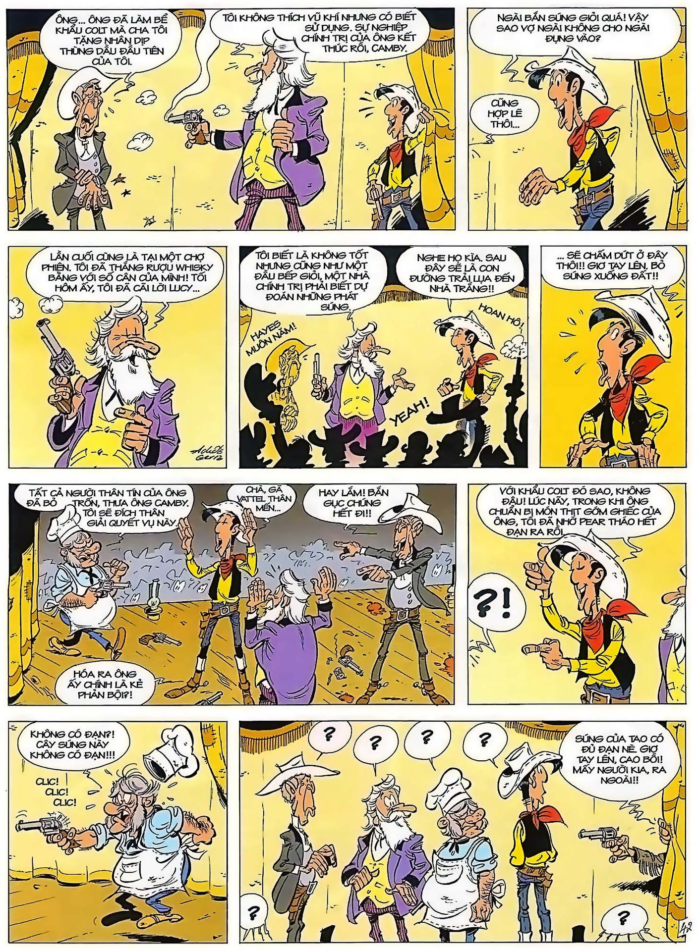 Yếu Nhân Từ Washington — page 43
