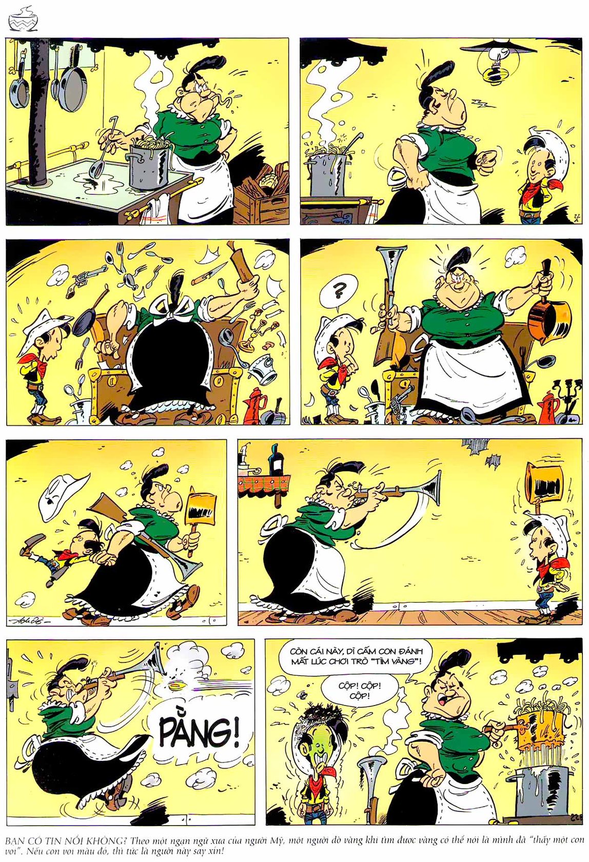 Cao Bồi Học Việc — page 12