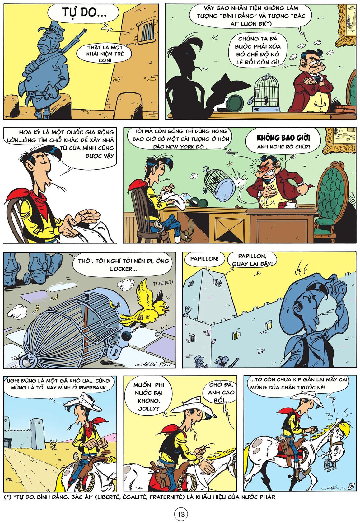 Chàng Cao Bồi Ở Paris — page 12