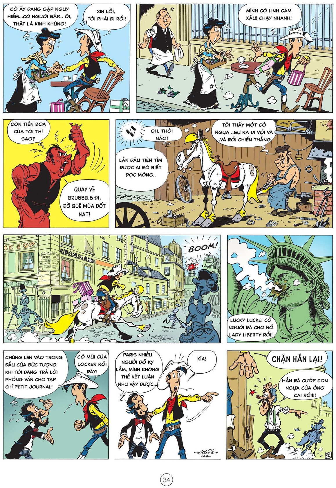 Chàng Cao Bồi Ở Paris — page 33