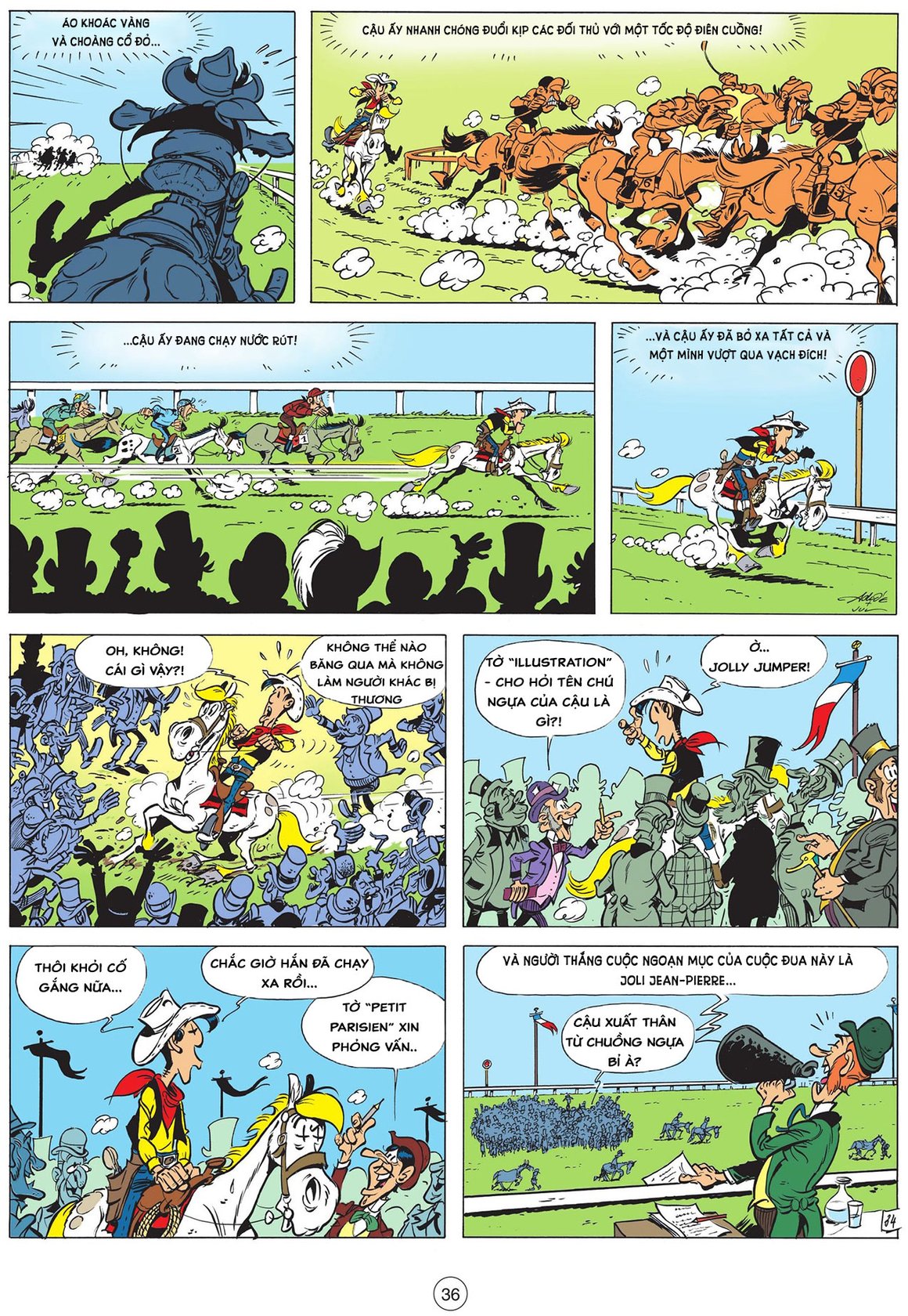 Chàng Cao Bồi Ở Paris — page 35