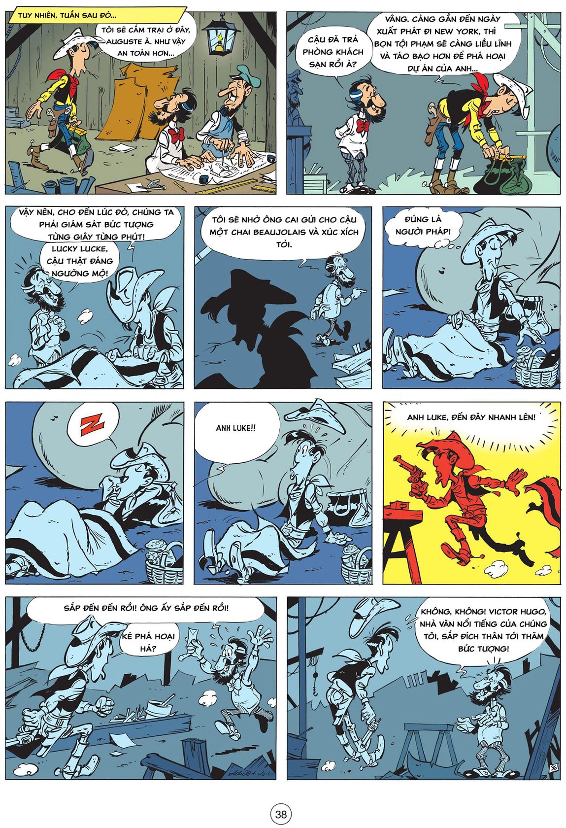 Chàng Cao Bồi Ở Paris — page 37