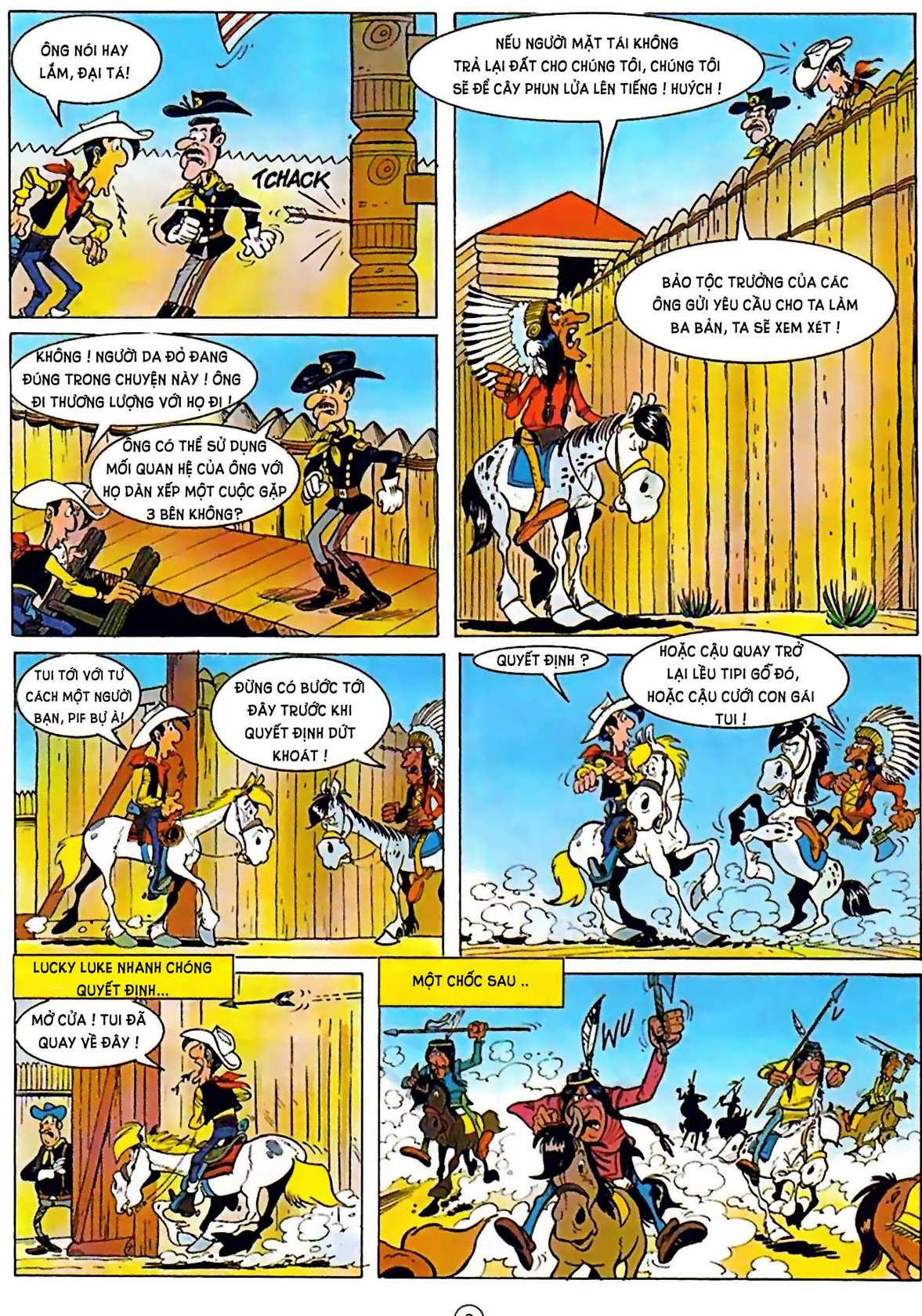 Lucky Luke Cưới Vợ?! — page 8