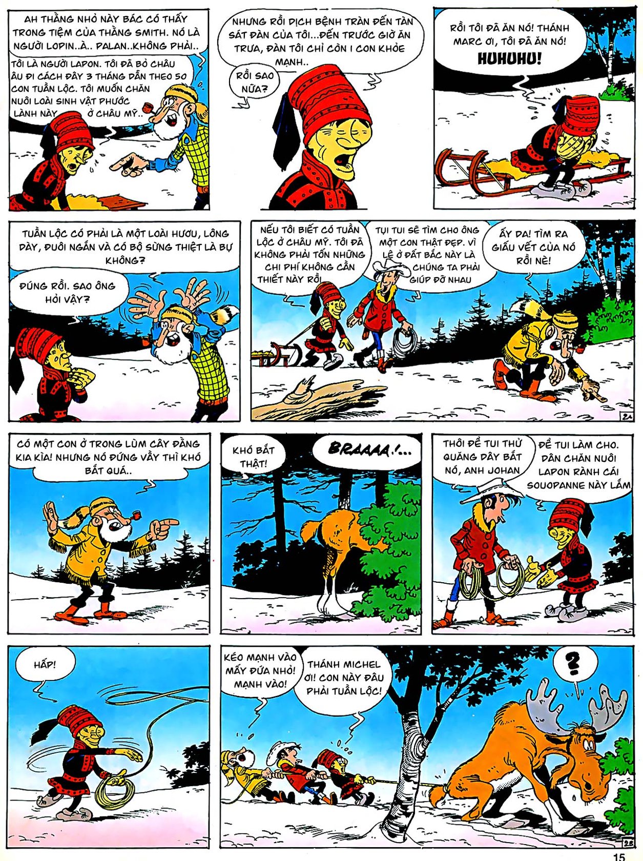Lucky Luke Cưới Vợ?! — page 15