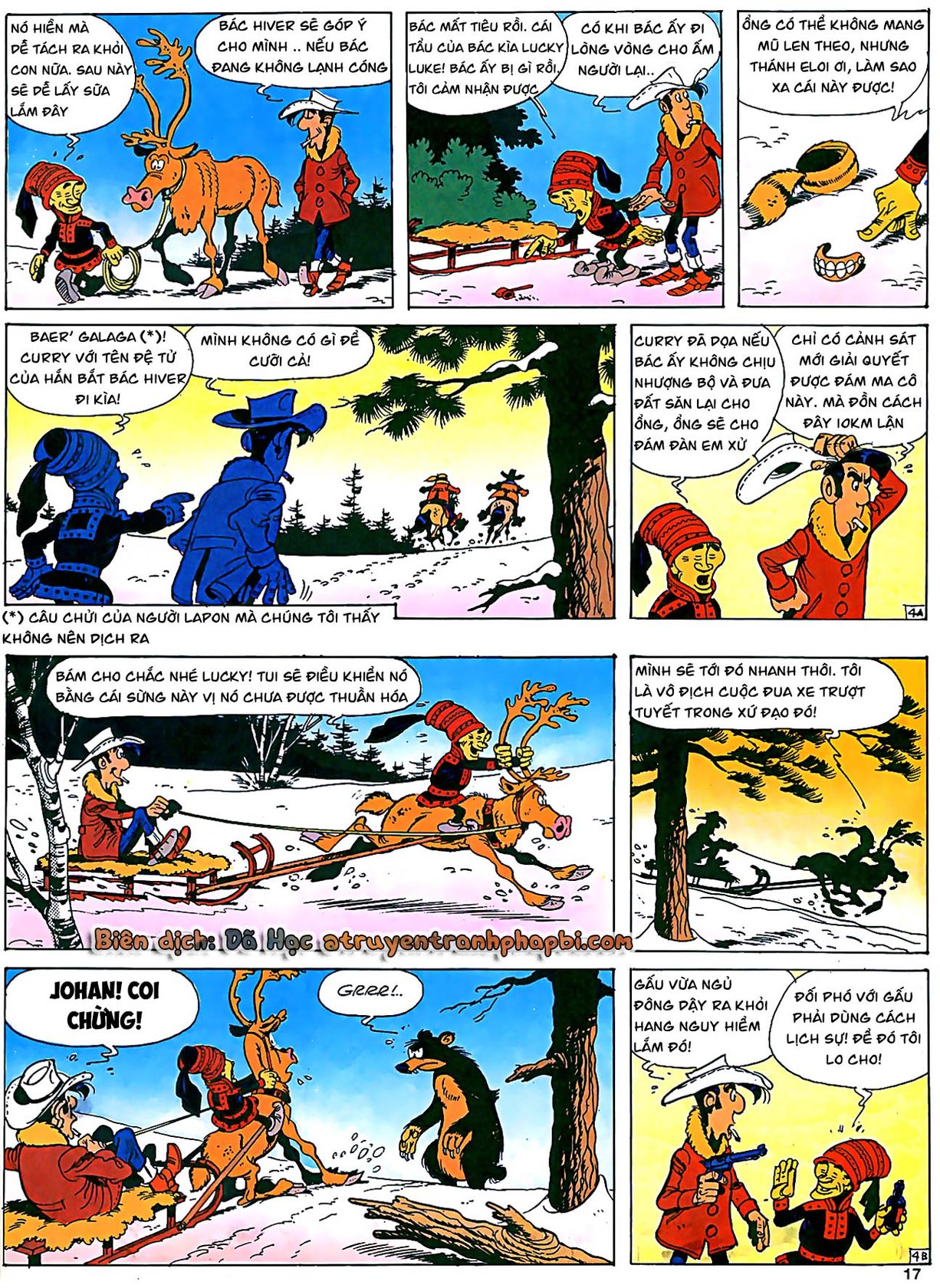 Lucky Luke Cưới Vợ?! — page 17