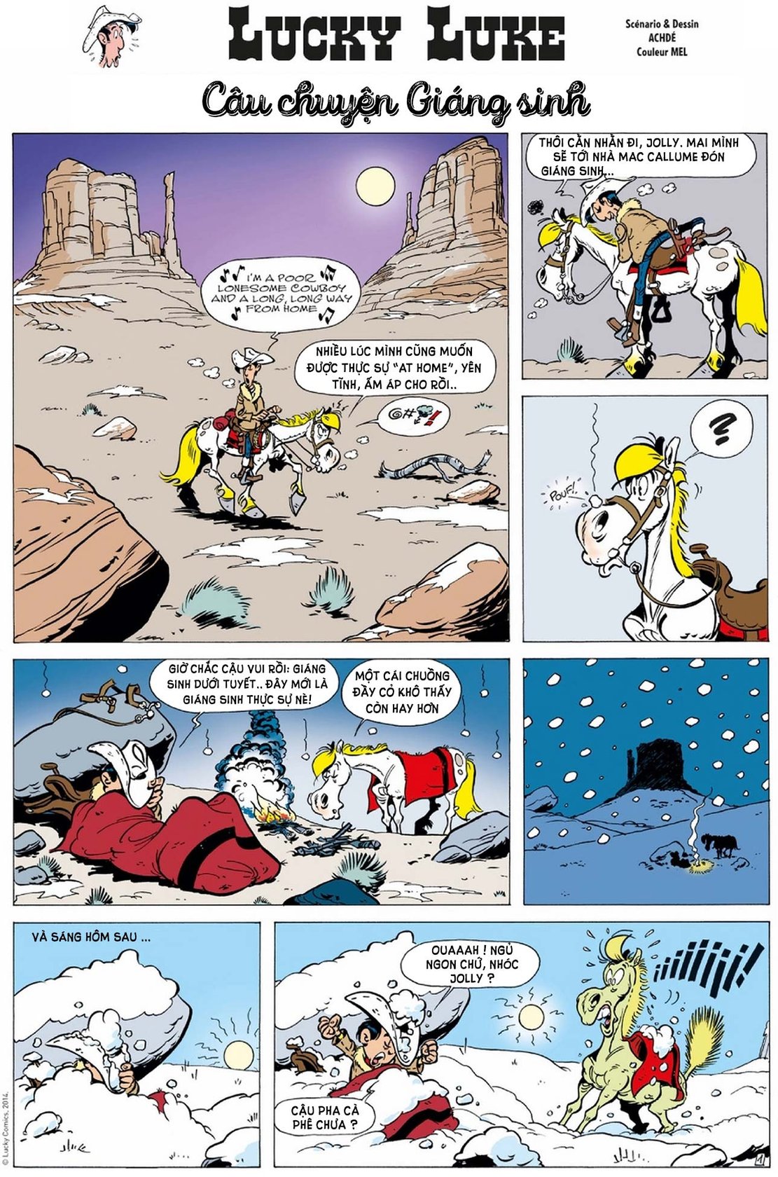 Lucky Luke Cưới Vợ?! — page 20