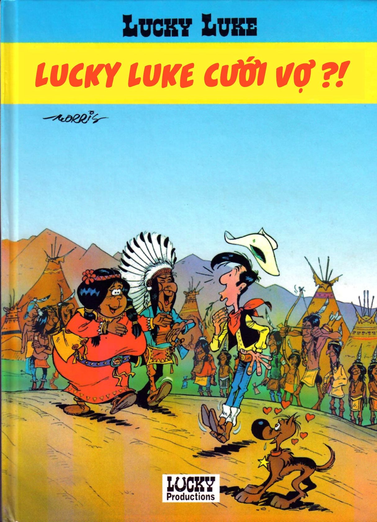 Lucky Luke Cưới Vợ?! cover