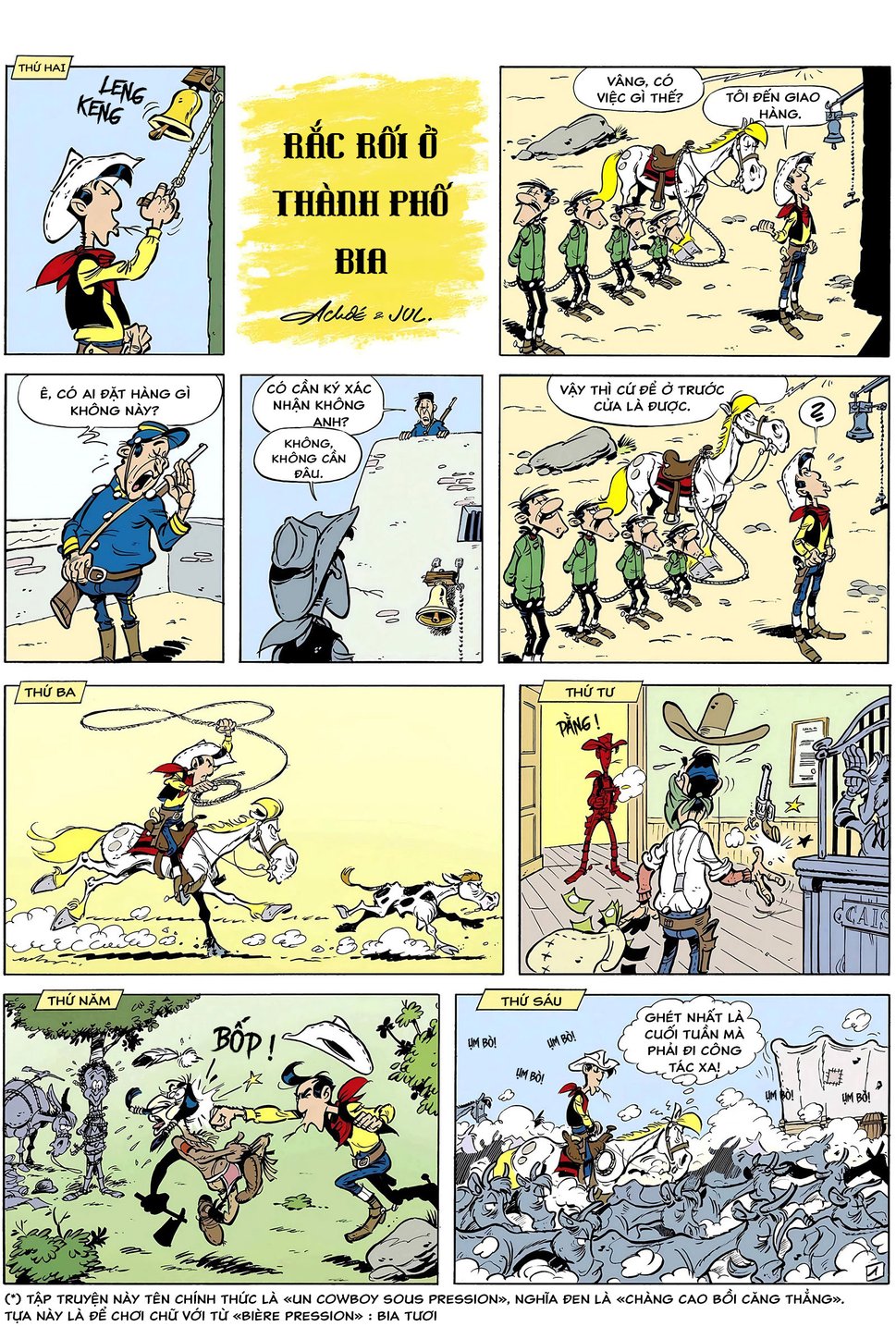 Rắc Rối Ở Thành Phố Bia — page 2