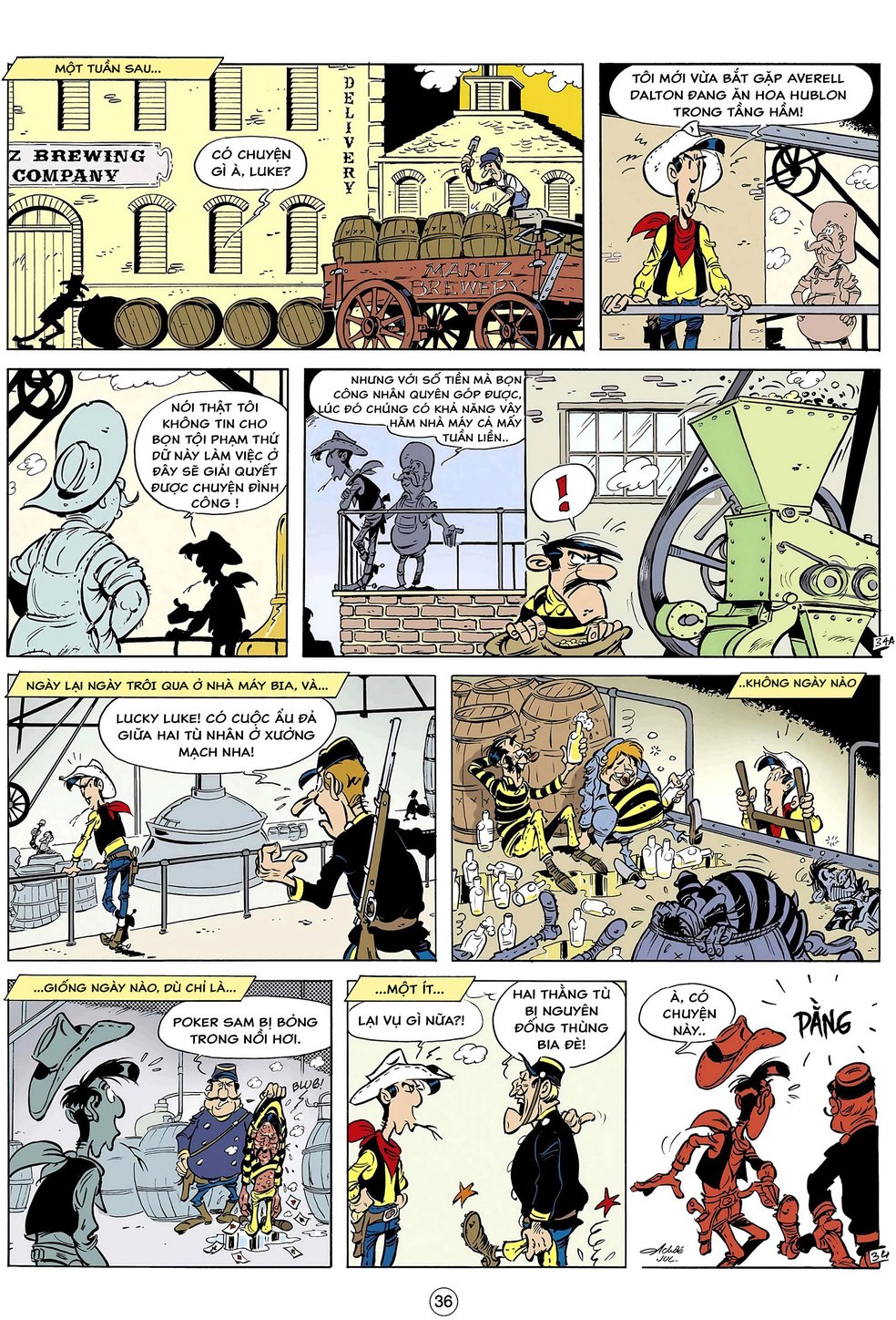 Rắc Rối Ở Thành Phố Bia — page 35