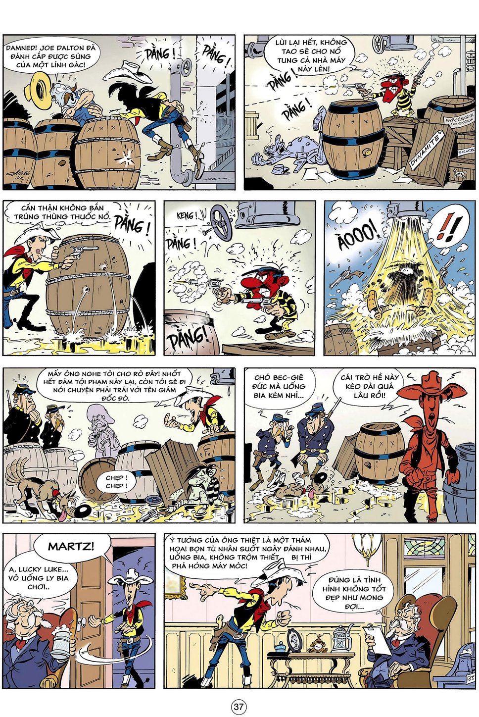 Rắc Rối Ở Thành Phố Bia — page 36