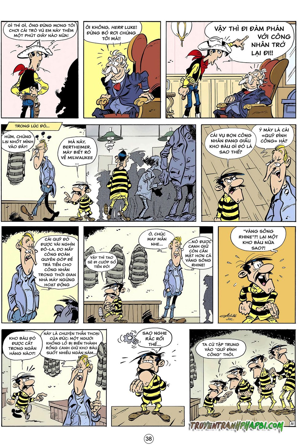 Rắc Rối Ở Thành Phố Bia — page 37